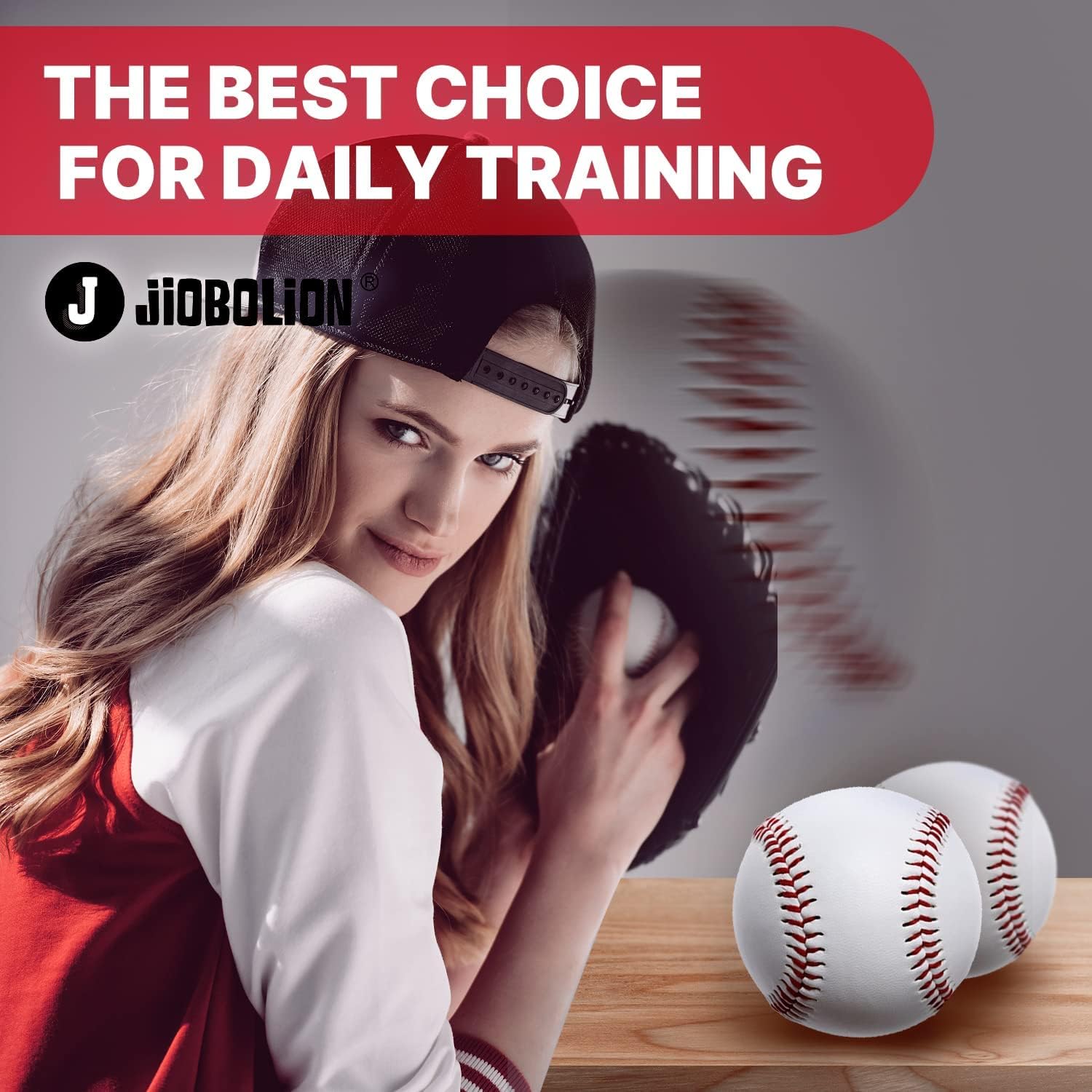 Leather Baseball - Official League Size and Weight Practice Ball -6 Adults, Used for Technical Warm Up and Training Courses (6)