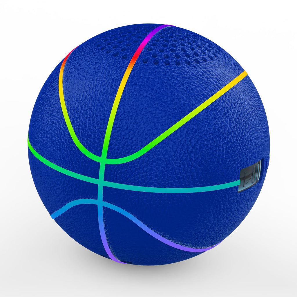 JISPOORT - Cool Blue Bluetooth Speaker Ball | 10" LED Light Show & Portable Wireless Speaker | Perfect for Pool Parties, Gifts & Outdoor Fun | Loud Sound, Water Resistant