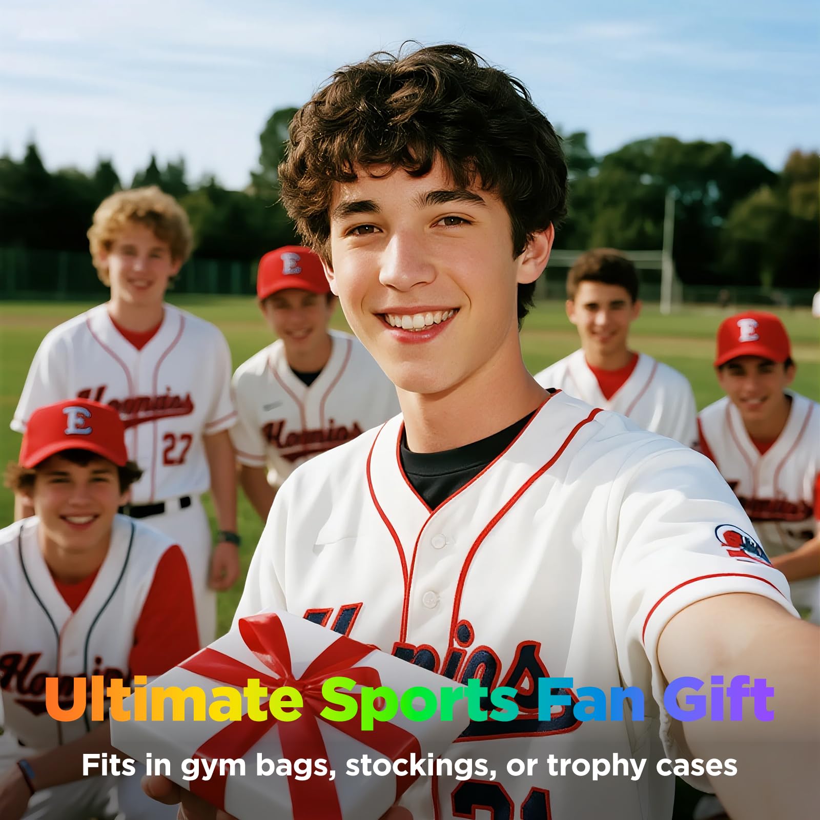 Bluetooth Speaker Baseball - Glow in The Dark LED Ball with Built-in Speaker, Rechargeable Portable Audio Gift for Baseball Fans (Do Not Use for Batting)