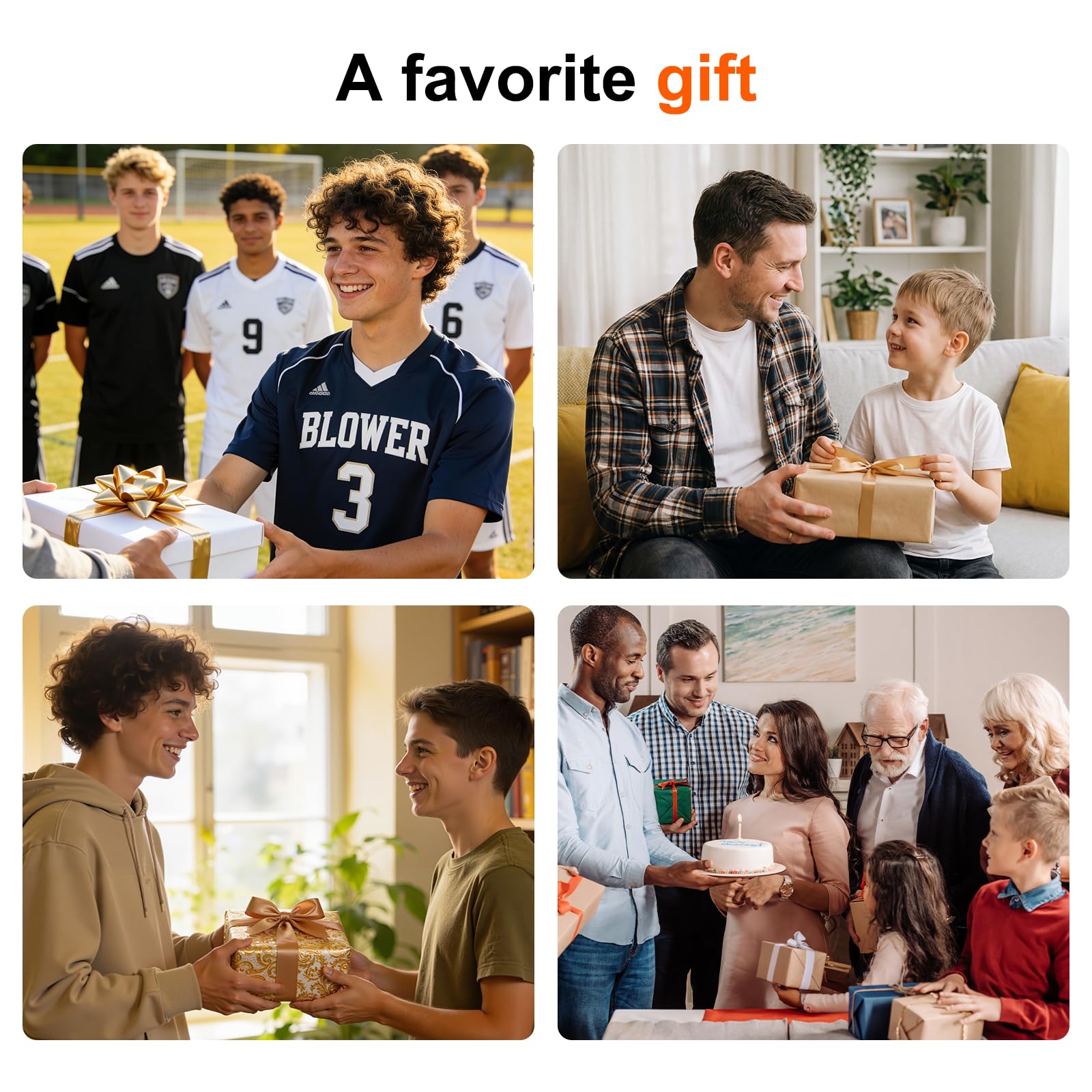 Portable Bluetooth Speaker: Glow-in-The-Dark Basketball and Charger via USB-C - Wireless Bluetooth Speakers - Ideal Gifts for Children, Teenagers and Adults(Orange)